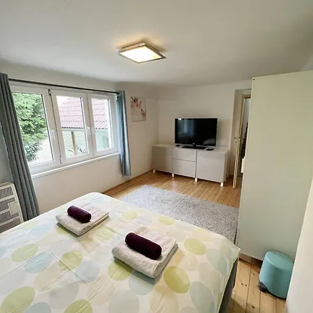 Family House In Town With Garden