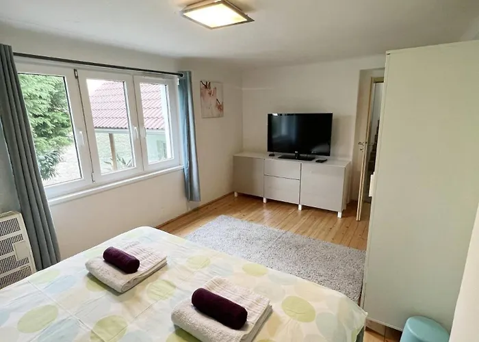 Family House In Town With Garden