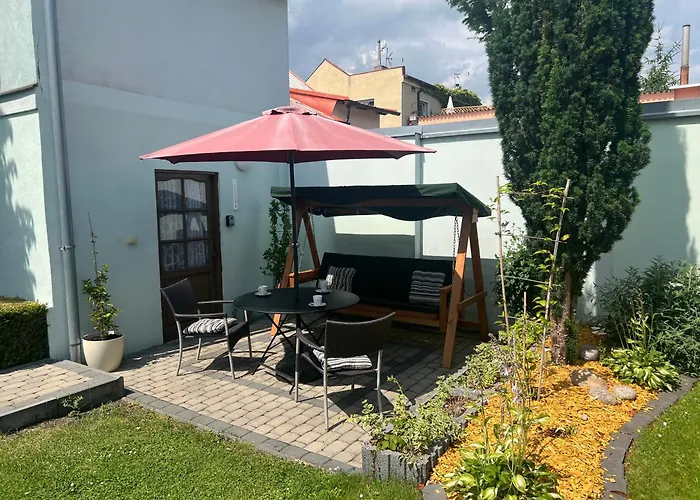 Family House In Town With Garden Holiday home Podebrady
